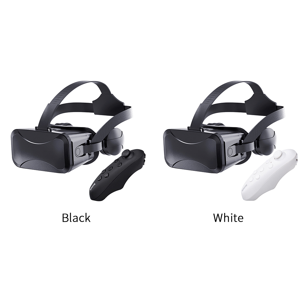 VR SHINECON VR Headset 3D VR Glasses, Universal Virtual Reality Goggles For Kids & Adults, Adjustable Distance Eye Protection, Virtual