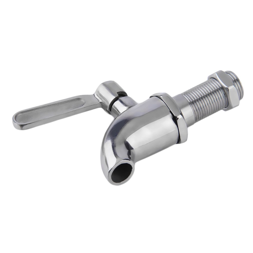 Beverage Drink Dispenser Wine Barrel Spigot Faucet Tap Durable Stainless Steel for Home Bathroom Kitchen Mini Type Desktop