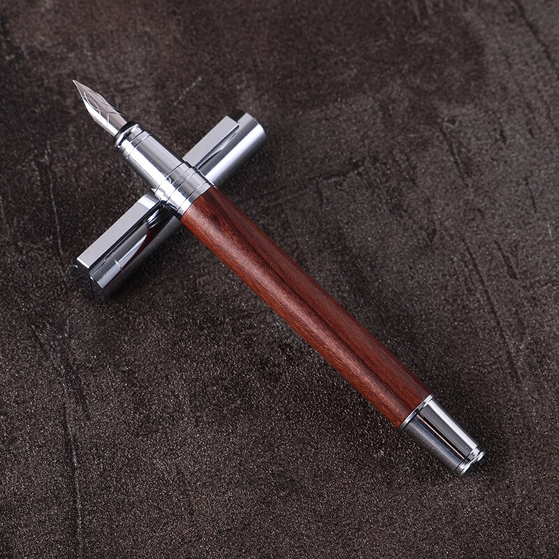 Nice Smell Rosewood Brand Ink Fountain Pen Writing Signature Pen Buy 2 Pens Send