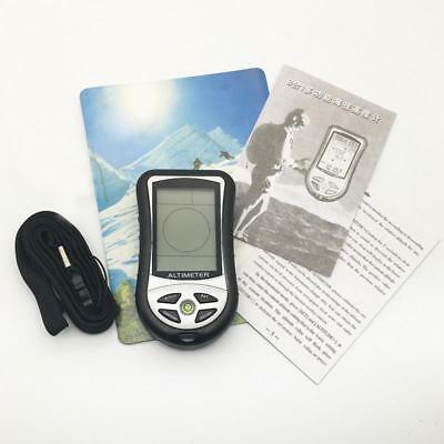 Boussole portable 8 en 1, poignée multifonction, Navigation GPS électronique, baromètre, jauge, thermomètre pour escalade en plein air, randonnée c