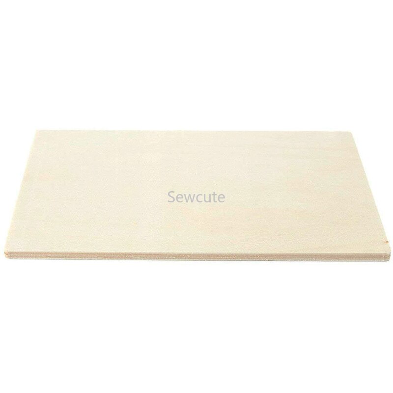Placa de madera sin terminar, tablero en blanco de 10,6x7 pulgadas, tablero de arte rectangular para pintura DIY, artesanías de 27x17cm 5 piezas
