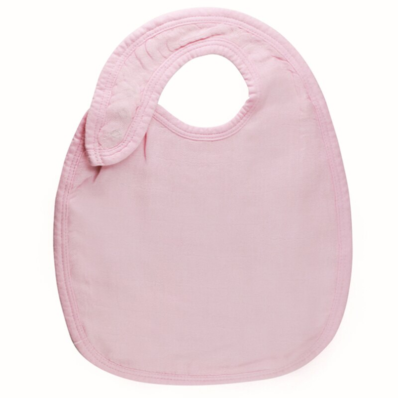 Unisex baby hagesmække savle hagesmæk sæt bambus fiber sød ensfarvet savlende tandsmæk baby shower 1 pakke