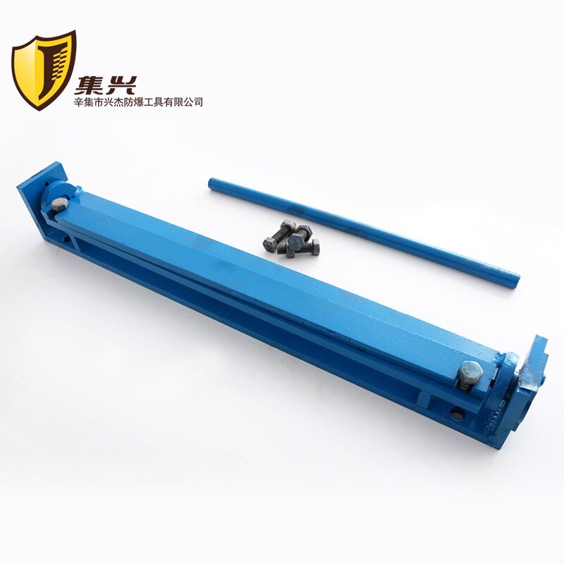 Folding machine small manual folding machine edge folding machine aluminum plate copper plate Jixing brand small folding machine