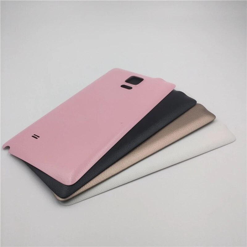 Originele Voor Samsung Galaxy Note 4 Cover Case Note4 N9100 Batterij Achter Deur Vervangende Onderdelen