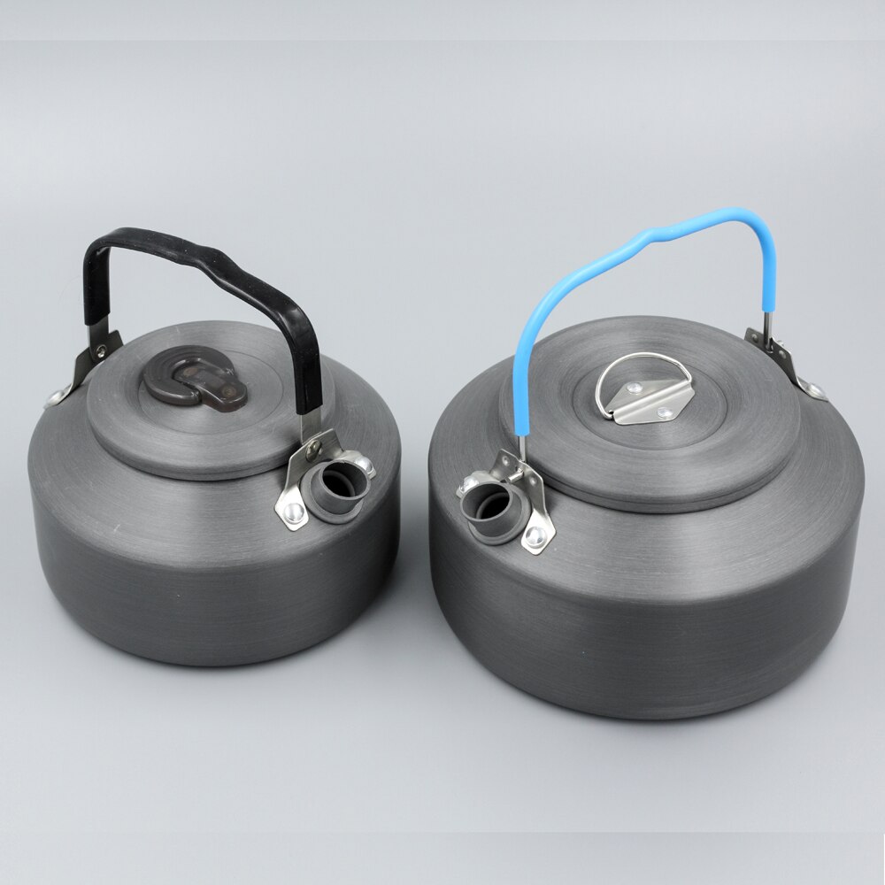 Bule de café chá ultra-ligh, 0,7l, portátil, de alumínio, para acampamento, caminhadas, chaleira de água