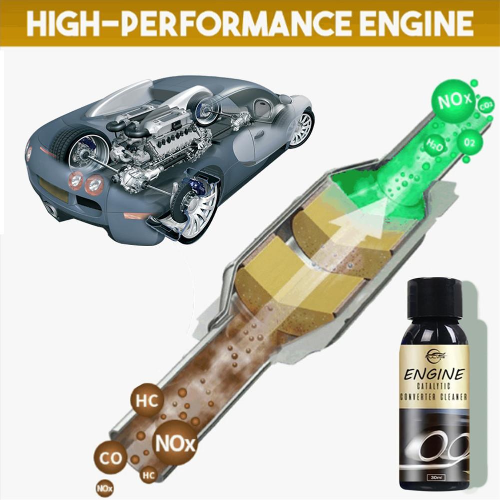 Car Engine Compartment Cleaner Car Fuel Treasure Gasoline Additive Engine Carbon Deposit Remove Cleaner Car Engine Cleaning