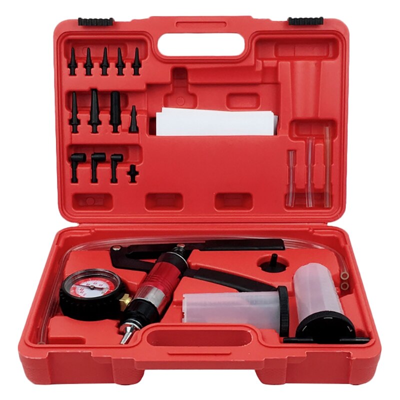 Automobile Manual Vacuum Pump Brake Fluid Repair Tool Positive and Negative Manual Vacuum Pump: Default Title