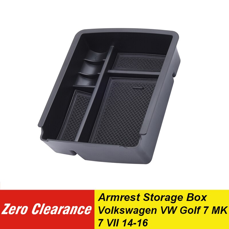 Auto Centrale Armsteun Opbergdoos Container Houder Lade Armsteun Container Box Voor Volkswagen Vw Golf 7 MK7 Vii