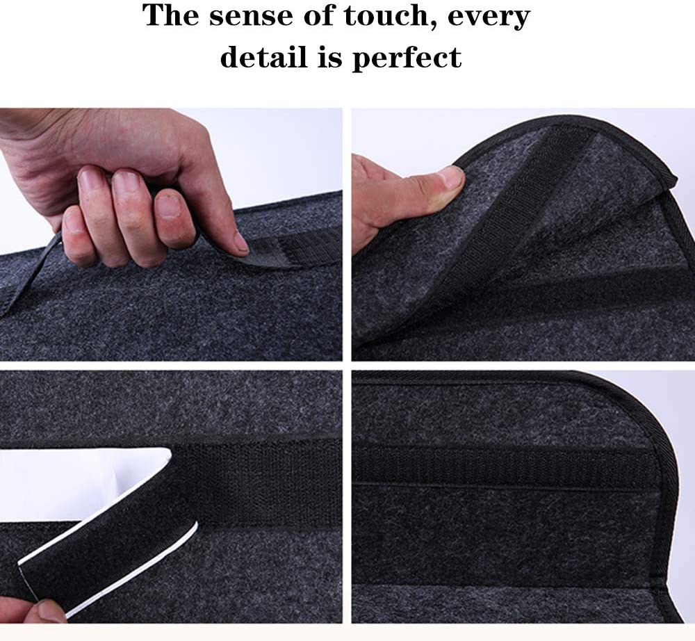 Auto Kofferbak Organizer Auto Inklapbare Soft Vilt Opbergdoos Cargo Container Box Kofferbak Zak Opbergen Opruimen Houder Multi-pocket