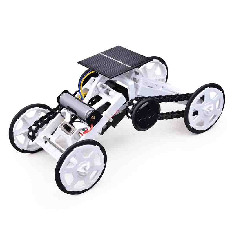 Lasten lelut auto aurinkosähkö auto 4- -pyöräinen autosarja kiipeilyajoneuvo lelu auto diy kokoonpano lelut opetuslelut lapsille: Default Title