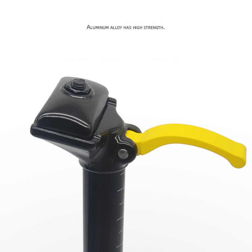 Mi.xim mtb setepinne til terrengsykkel 30.9/31.6*375mm hydraulisk støtdemper seterør 30.4mm håndkontroller setepinnestang