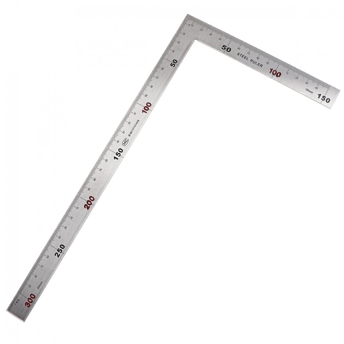 Edelstahl Rechten Winkel Lineal 150x300mm 90 Grad Winkel Lineal