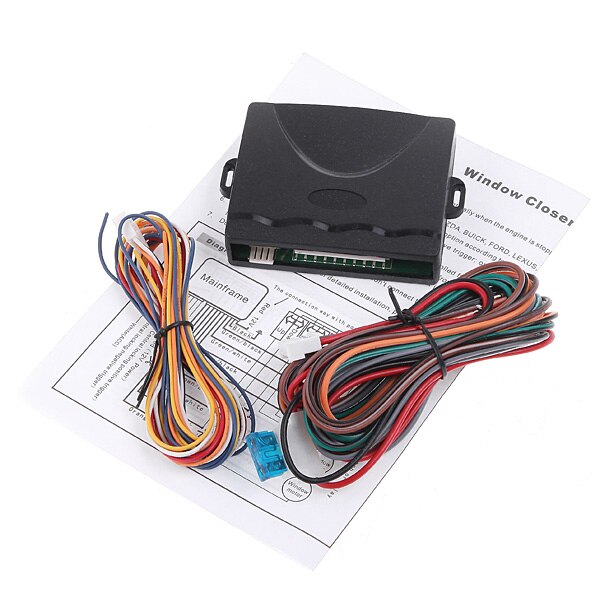 Car Alarm Universal Auto Window Closer for 4 Doors Car Alarm Systems & Security Power Window Roll Up Closer Car Alarm Module