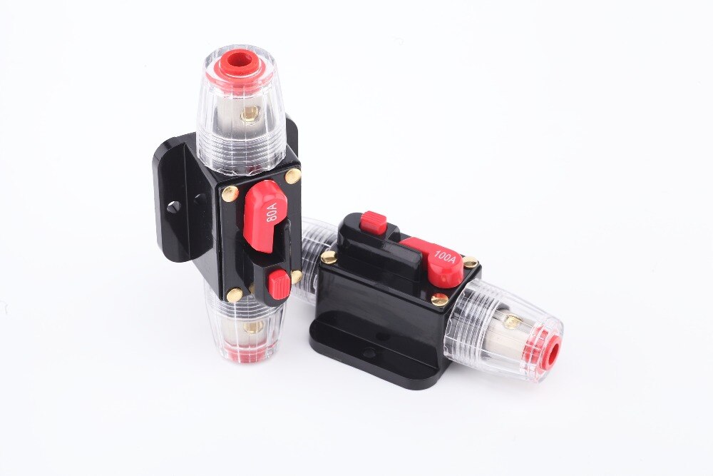 100a 50a 60a 80a 150a 12v 24 auto kuorma-auto audiovahvistin katkaisija sulakepidike agu style stereovahvistin korjaus sulake adapteri