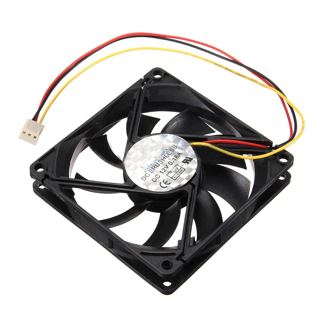 12v 3 pinner cpu vifte heatsink kjøler heatsink vifte til  pc 80 x 80 x 15mm
