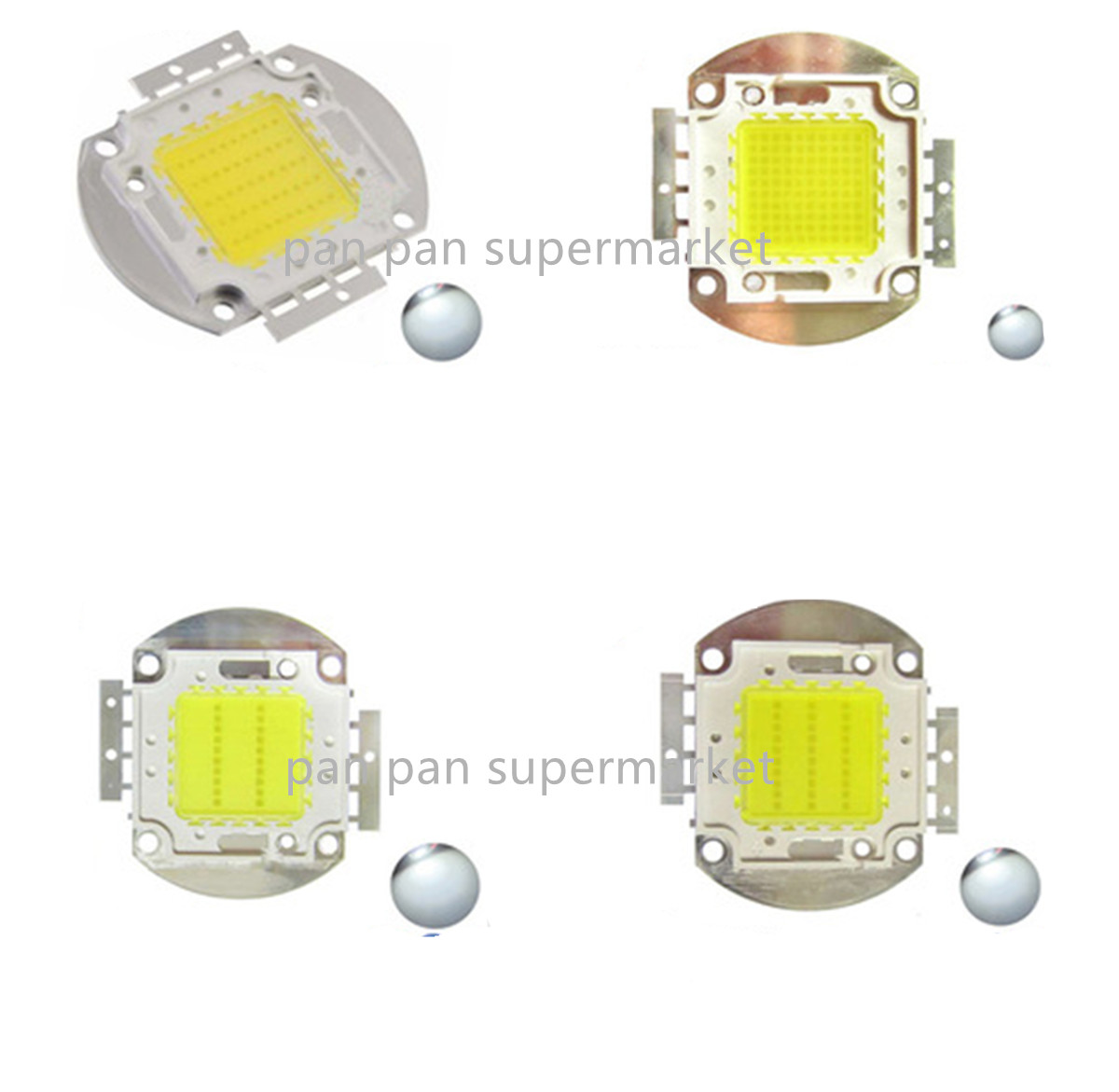Wit/Warm Wit 10 W 20 W 30 W 50 W 100 W led Chip DC 12 V 36 V COB Geïntegreerde LED lamp Diodes DIY Schijnwerper Spot Lamp