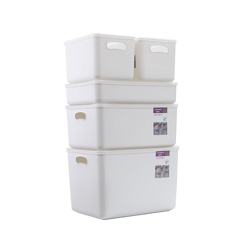 Simple Portable Household Clothing Storage Box Desktop Toy Storage Plastic Storage Storage Box Small Medicine Box