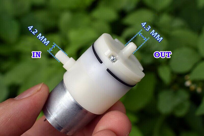 Micro Mini 310 motor Vacuum Air Pressure Pump DC 3V-3.7V Self-priming Suction Pump