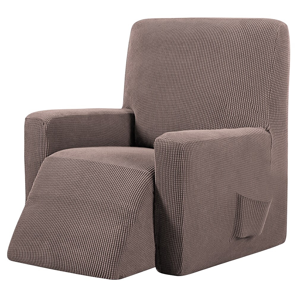 Elastische relaxfauteuil stretch bankhoes stretch decoratie bankhoes voor woonkamer bankhoes thuis wasbare elektrische fauteuilhoezen #9