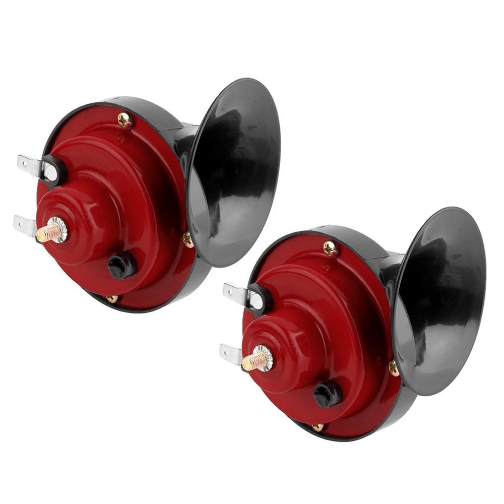 Universel voiture escargot corne voiture klaxon sifflet escargot corne 12V super son étanche Super anneau pour installer des pièces automobiles
