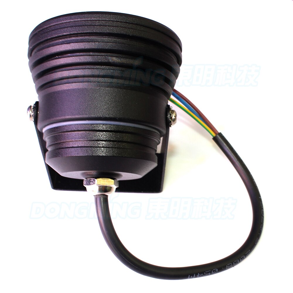 red/green/blue underwater swimming pool lights DC12V underwater lights 10W waterproof ip68 black cover