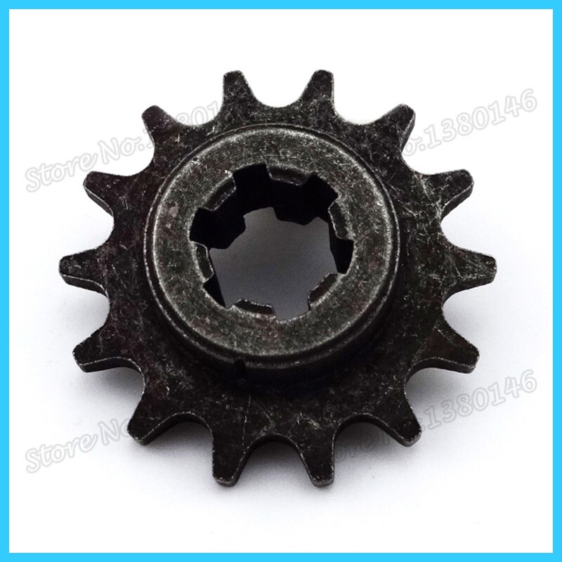 2 stks T8F 14 T Front Koppeling Versnellingsbak Pinion Sprocket Voor 47cc 49cc Mini Moto Crossmotor Motorfiets