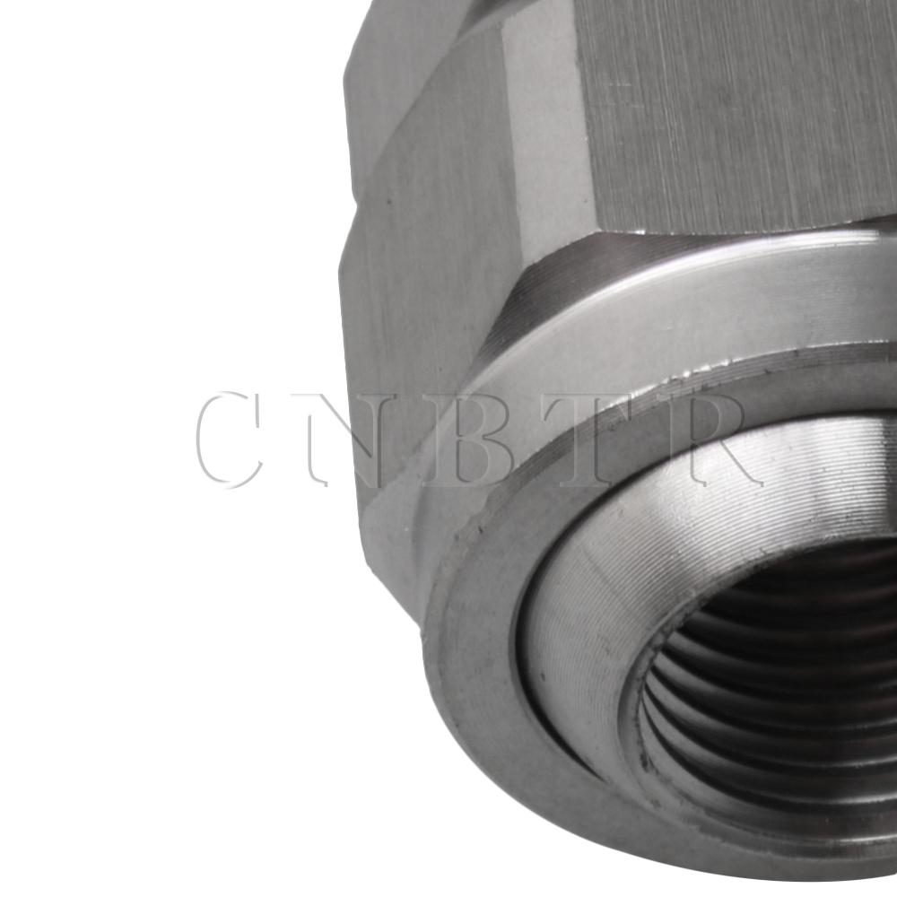CNBTR Shower Head Swivel Ball Adapter Adjustable 3/8 Male to 1/4 Female Thread