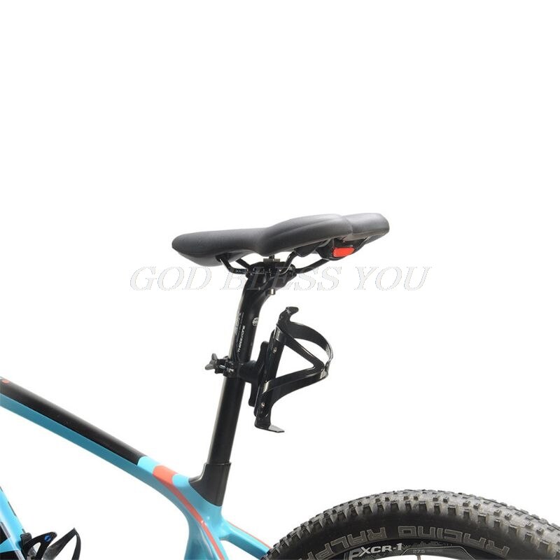 360 º drejelig cykelkedelforlængerholder monteret cykelvandflaskeholderadapter til cykelstyr sadelsædepost