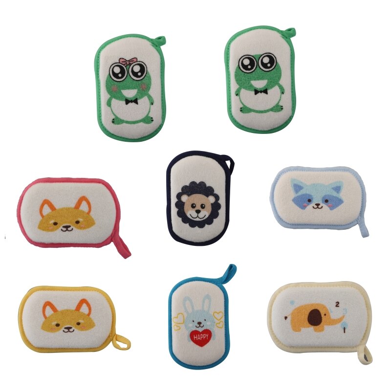 Baby Bad Spons Voor Kids Kinderen Peuters Pasgeborenen Volwassenen Cleaningtowel Borstel Zachte Bad Schuim Douche Spons