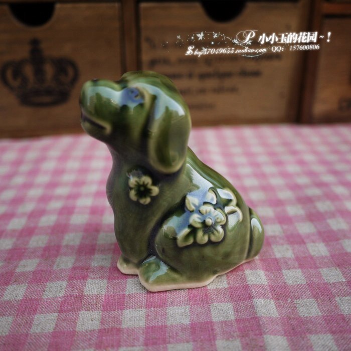 12pcs/set Chinese 12 Zodiacs Ceramic Handcrafts Ornaments Living Room Modern Decor