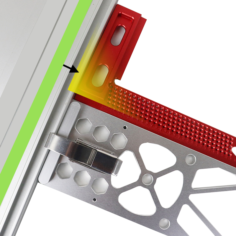 Houtbewerking Hoek Stop Universele 90 Graden Haakse Geleiderail Klem Voor Elektrische Circulaire Extra Snijden Positionering