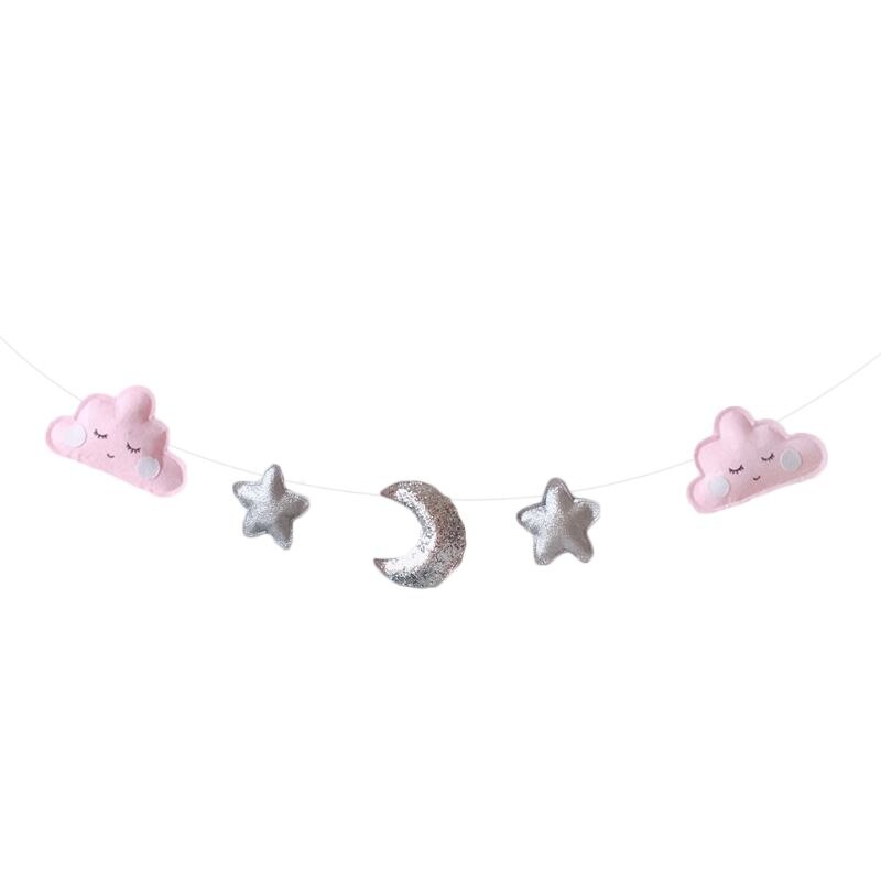 Schattige Beer Cloud Boom Opknoping Hanger Kinderen Kinderkamer Props Decoratieve Ornamenten Voor Zuigelingen Baby Fotografie Prop: 9