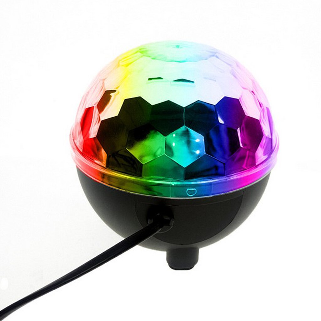 Disco de luces LED estroboscópicas para DJ, lámpara de baile con bombilla activada por sonido, AU