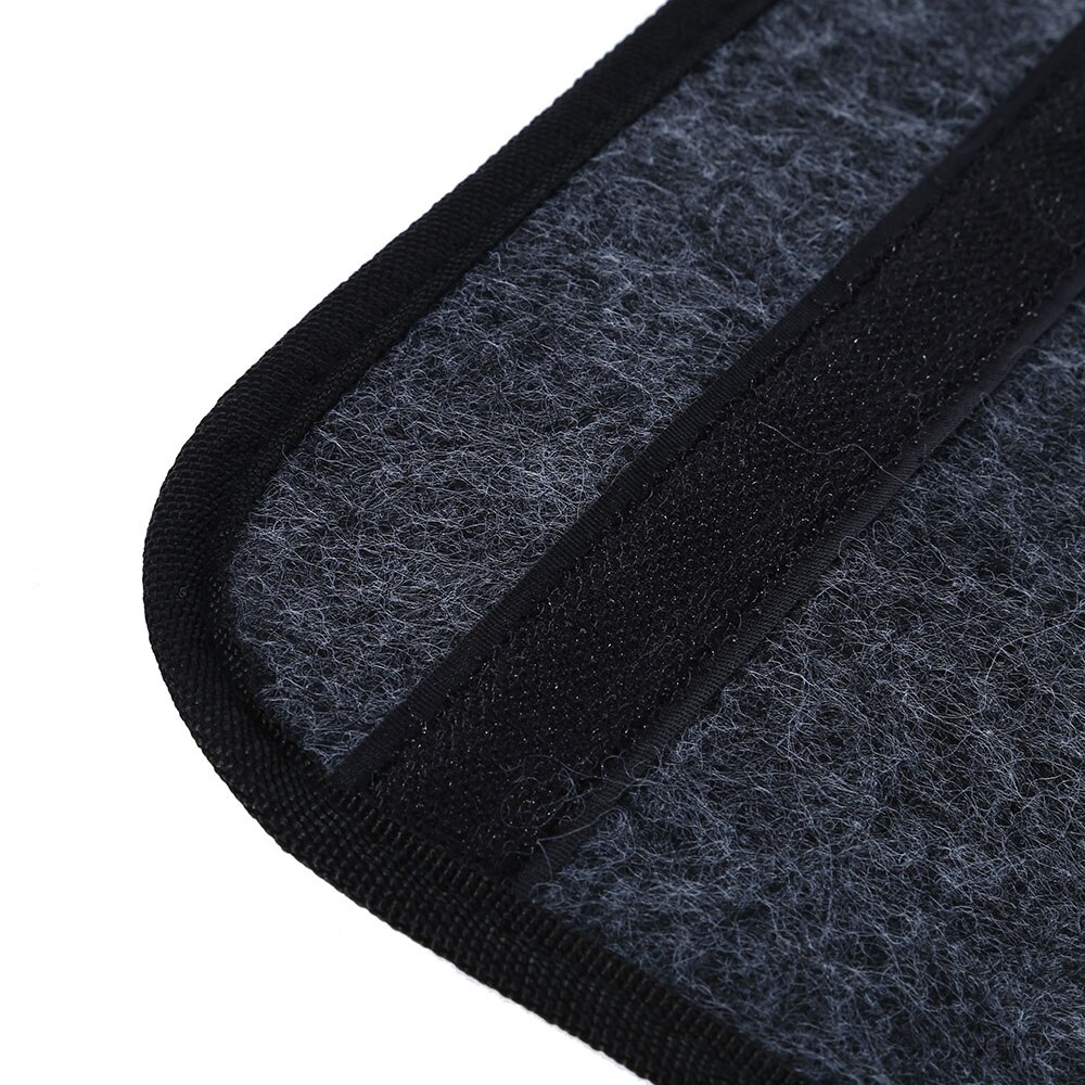 Boîte de rangement en tissu feutré pour voiture, étui de rangement pliable, multi-usages