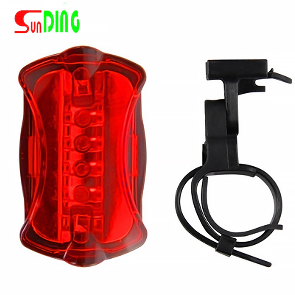 Sunding SD-781bicycle Licht Led-achterlicht Voor Night Riding Hoogtepunt Achterlicht Waterdichte Fiets Achterlicht