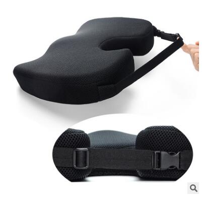 Memory Foam Antislip Kussen Pad Voorraden, Verstelbare Auto Zitkussens, volwassen Autostoel Booster Kussens