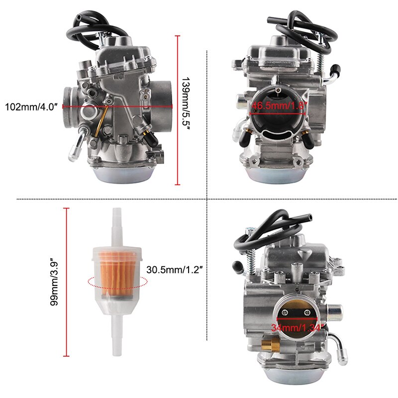 Carburetor for Polaris Ranger 500 1999 Carb, ATV Carburetor, UTV 2X4 4X4 6X6