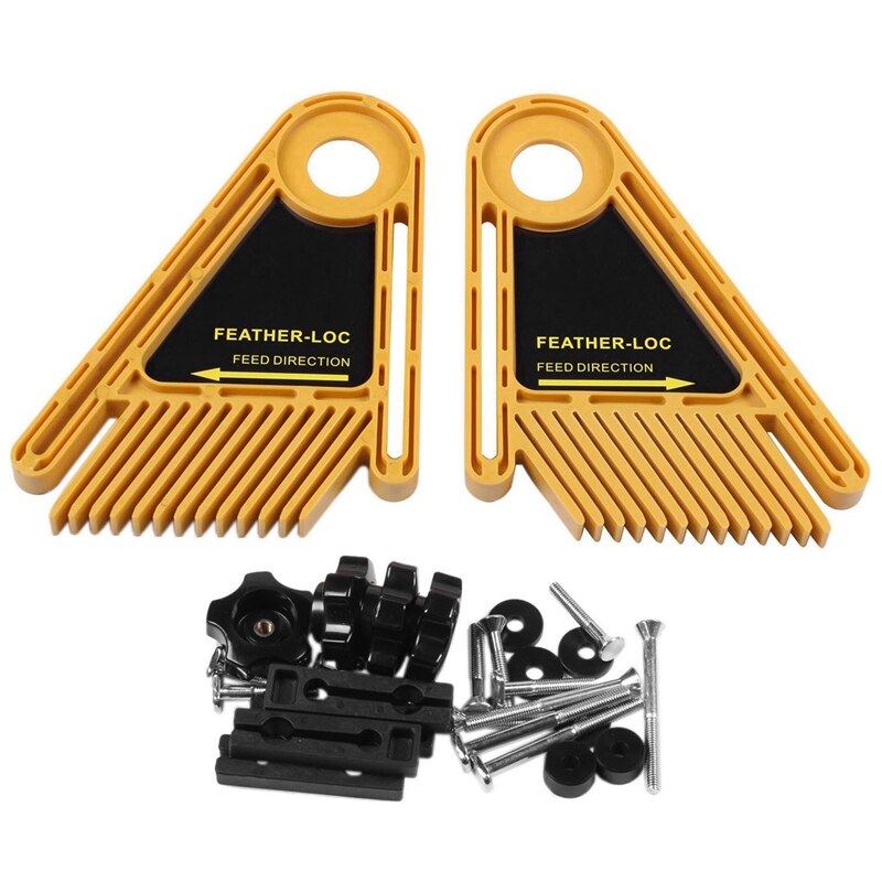 Multi-Zweck Feder Loc Board Set Holzbearbeitung Gravur Maschine Doppel Feder Boards Gehrung Gauge Slot Holz DIY Werkzeuge