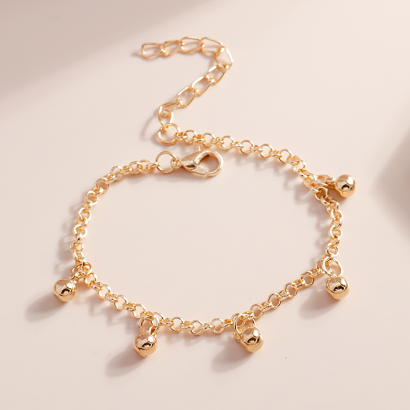 Pulsera clásica de cadena de serpiente para mujer, pulseras de cadena de Color dorado de tendencia para mujer, pulsera de de joyería: PLATEADO