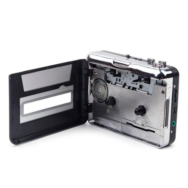 Walkman USB para reproductor de Cassette, convertidor de Audio y música a Mp3, conversor multifuncional