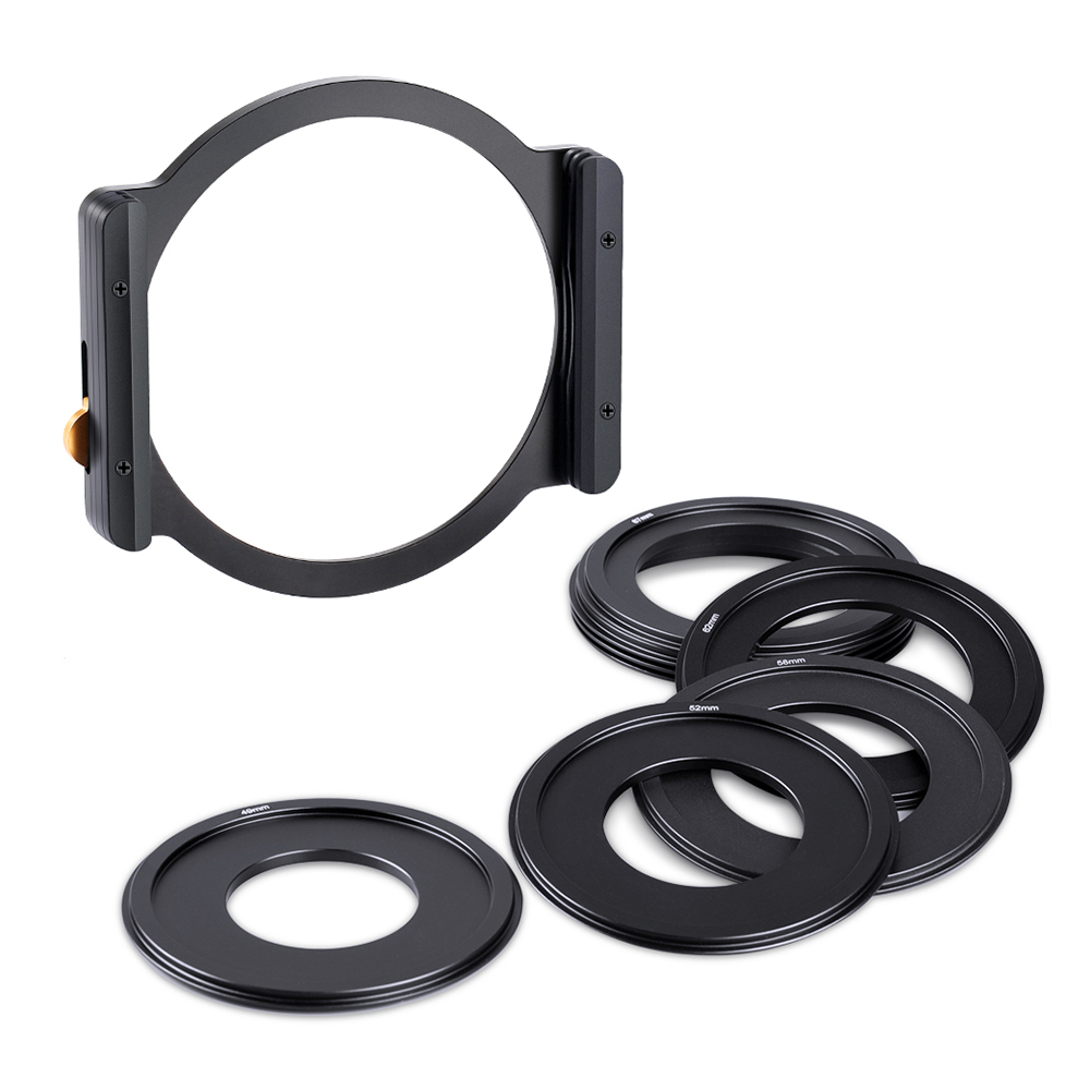 K & F Concept Filter Adapter Ringen 49 Mm 52 Mm 58 Mm 62 Mm 67 Mm 72 Mm 77mm 82 Mm Metalen Vierkante Filter Houder Voor Dslr Ildc Camera Lens