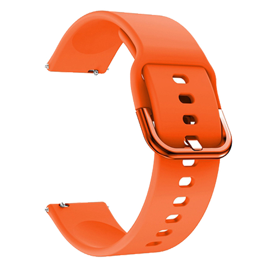 Pour Redmi montre 3 Bracelet actif sport Silicone Bracelet de remplacement Correa pour Xiaomi Redmi montre 3 Lite Bracelet actif: Orange / 14mm