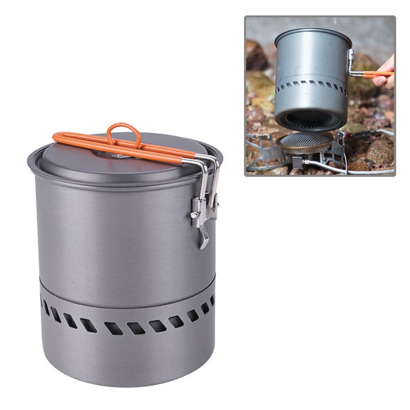 Bulin 1.5L Draagbare Outdoor Snelle-Verwarming Pot Gebruiksvoorwerp Camping Reizen Draagbare Kookpot Lichtgewicht 3800W Servies 캠핑