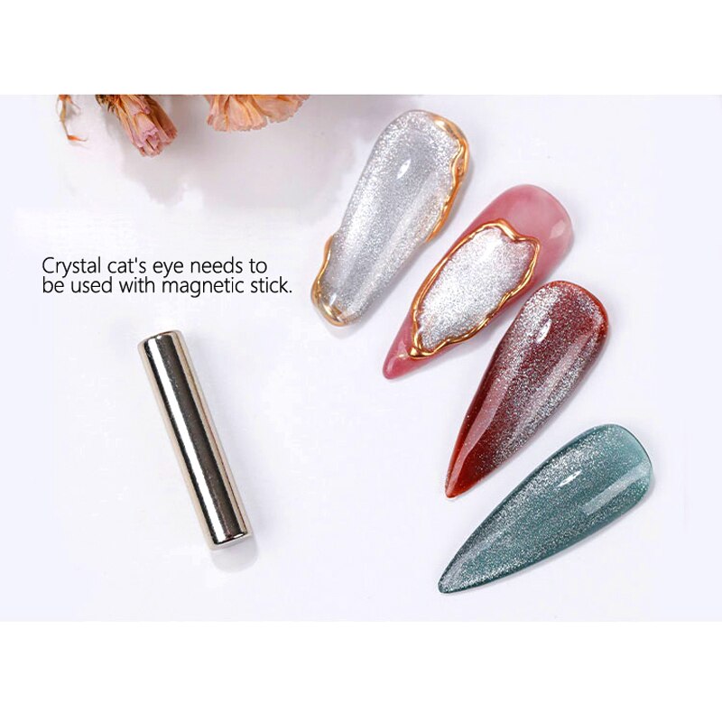 Katzenauge UV Gel Nagellack Magnet Spar Besondere Phantasie Zylindrischen Starken Sog Magnet Originalität Nagel Manikübetreffend Werkzeug