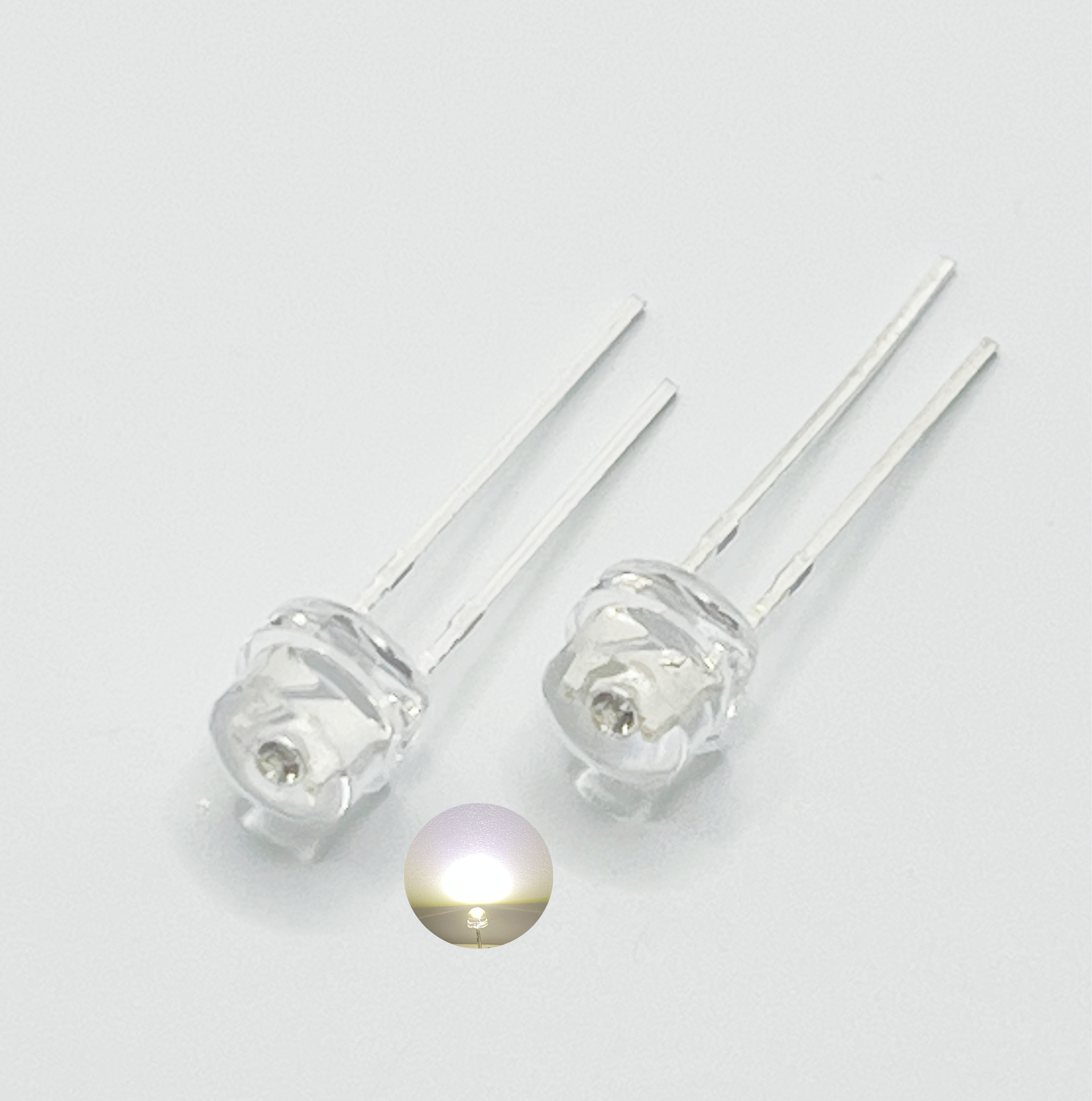 100pcs/lot 5MM white red yellow green purple straw hat lamp beads super bright LED Light-emitting diodes (leds) for DIY lights: army green