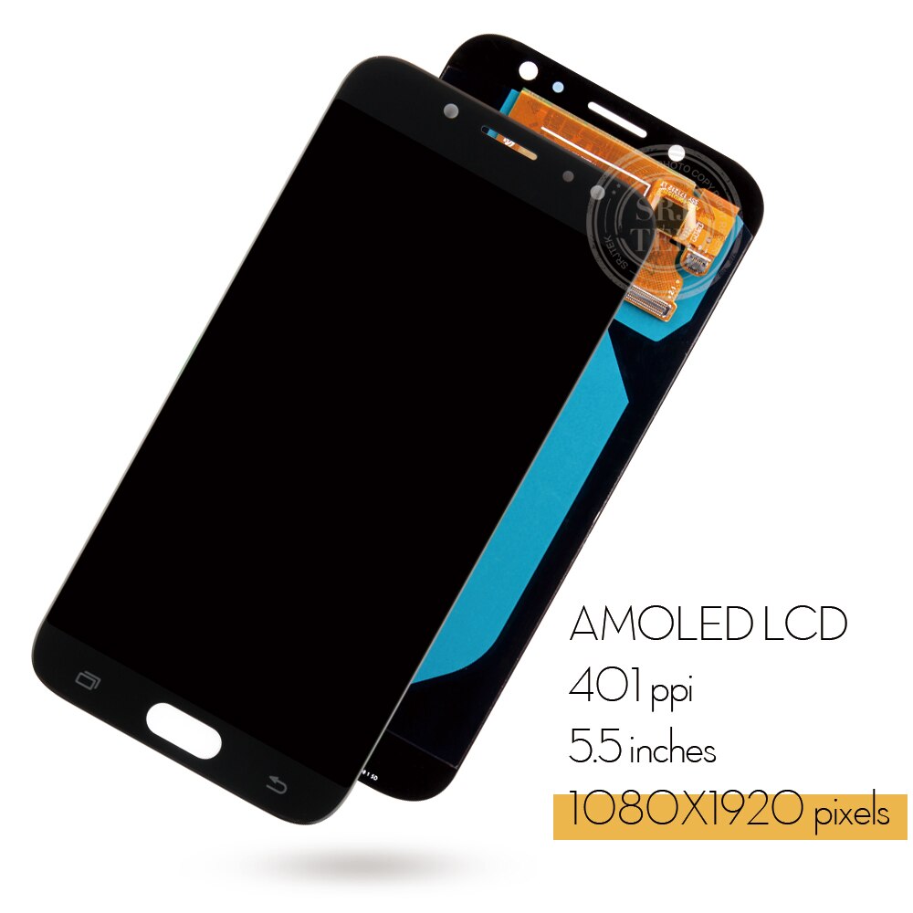 AMOLED/IPS For SAMSUNG Galaxy J730 LCD J7 Pro Display J7 PRO Touch Digitizer Sensor Frame LCD J7 J730F LCD Glass Screen