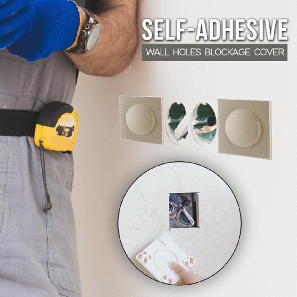 Abs muur kabel gat afdekking airconditioning pijp plug doorvoertule meubels stof decoratieve afdekking beschermer kabel hardware  p7 y 8