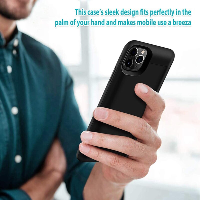 Neng Power Batteries Bank Charging for iPhone 11 Pro Max Charging for iPhone 12 Pro 12 Mini 12 Pro Max Battery Charger Case