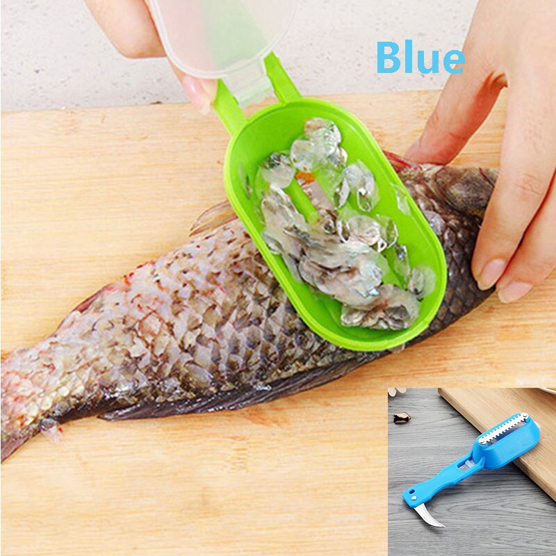 Keuken Schaar Koken Vis Vlees Schaar Sup Sharp Rvs Multifunctionele Premium Schaar Keuken Accessoires Gadgets: Blue