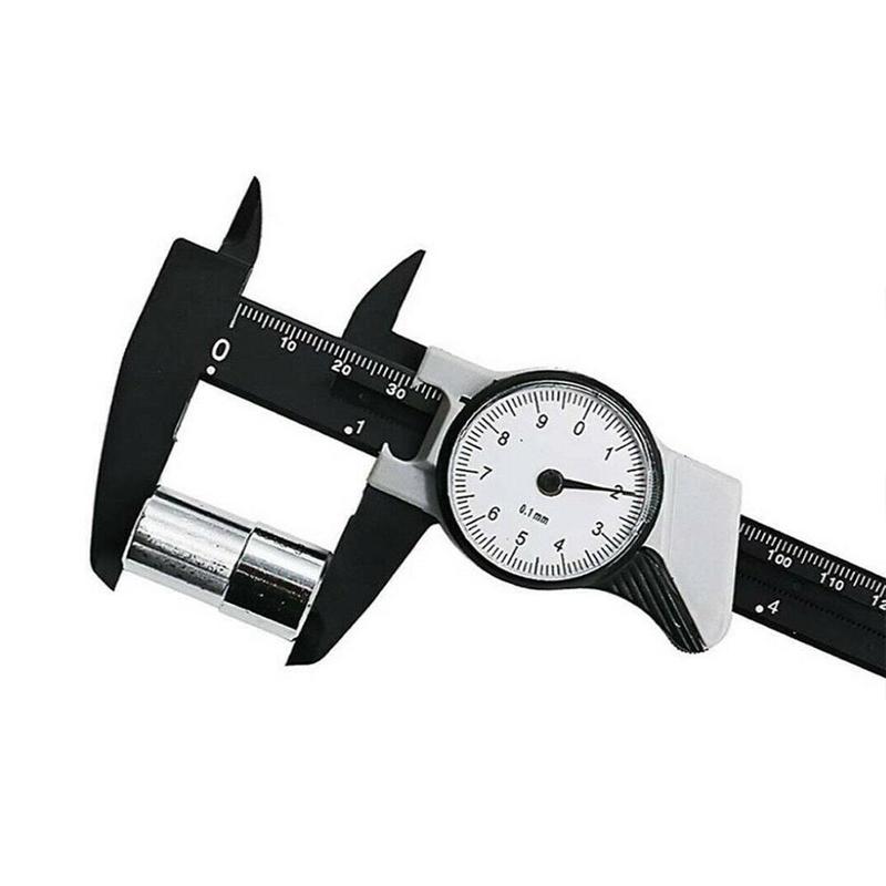 digitale nonio calibro 150 millimetri 6 pollici LCD Schermo in Fibra di Carbonio di Plastica Micrometro 0.1 millimetri Pinze Digitali